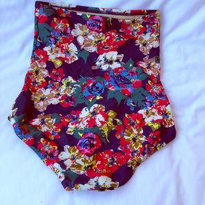 June loop high waisted swim bottoms